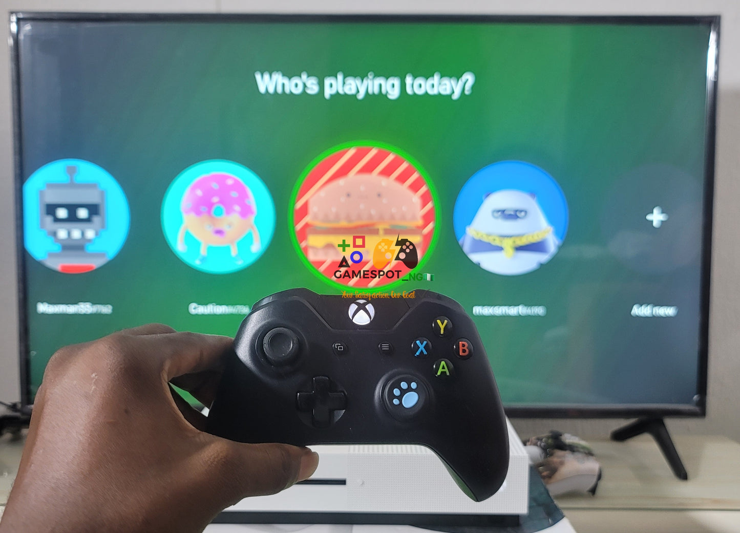 Black Xbox One S/X Controller (Wireless)
