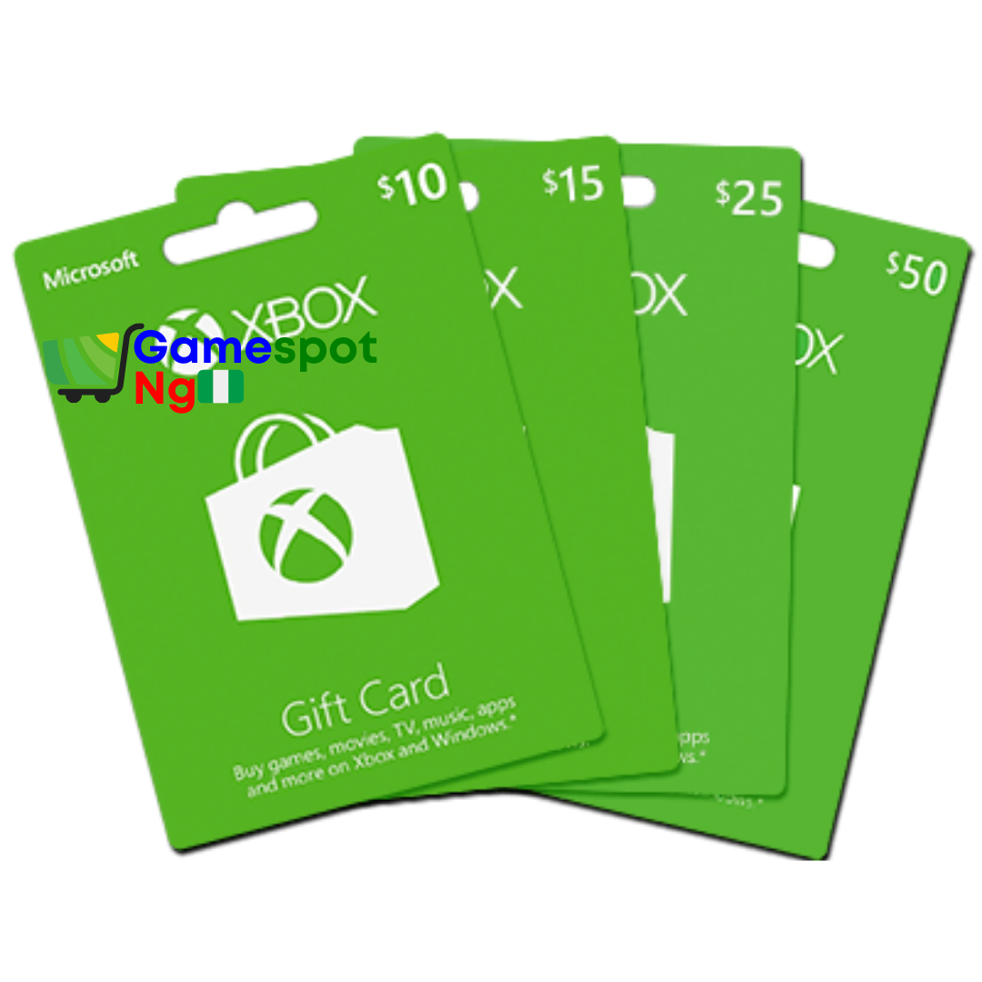 $10 Microsoft Xbox Gift Card
