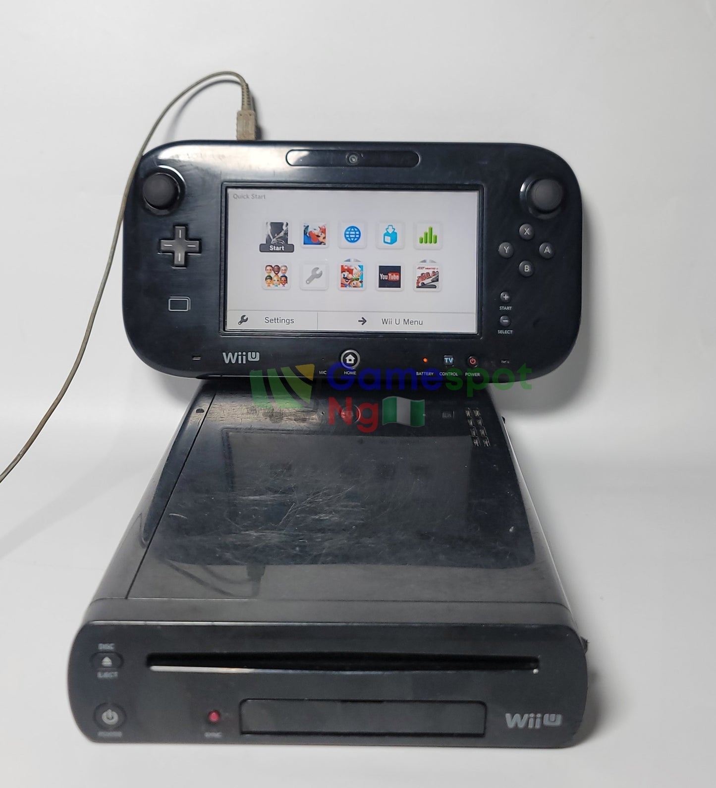 a Nintendo  WiiU & Installed Games