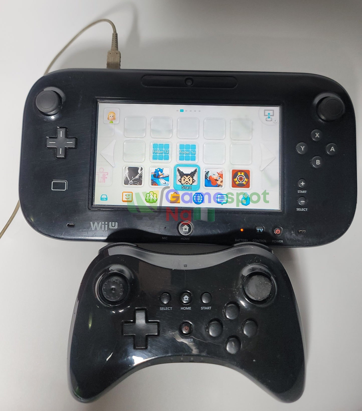a Nintendo  WiiU & Installed Games